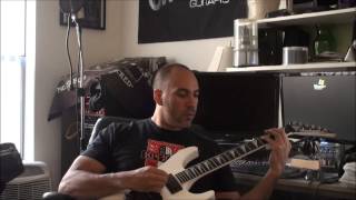 Sliding PullingOff and HammeringOn Pinch Harmonics guitar lesson with R Charan Pagan [upl. by Kristien]