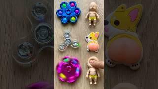 Squishy Corgi Fidgets Fun satisfying squishy corgi fidget funny shorts [upl. by Nidroj386]