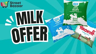 Streetbazaar Give amp Get Offer  streetbazaar milkoffer [upl. by Meunier]