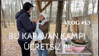 ÜCRETSİZ KARAVAN KAMPIMIZ  😇 VLOG 13 [upl. by Enelyam146]