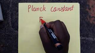 Planck constant SI and dimensional formula [upl. by Bigod203]