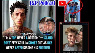 THE ISLAND BOYS PRESSED FOR KISSING ON PODCAST [upl. by Bolen]