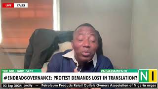 EndBadGovernance Protest Demands Lost in Translation with Omoyele Sowore [upl. by Cyprio]