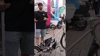 Lastenrad mit guter Fahrdynamik messe lastenrad eurobike cargobike [upl. by Macur904]