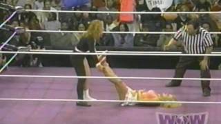 Women Of Wrestling  Episode 22 Part 6  Patti Pizzazz Vs Jacklyn Hyde [upl. by Ahsinuq]