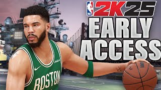 NBA 2K25 Early Access Letting Viewers Make Their Builds Early [upl. by Eggleston]