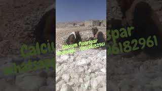 Calcium fluorspar 80 to 95 best export quality stocks available coal pakistani [upl. by Atiuqal537]