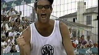 AVP Volleyball 1994 Manhattan Quarter Final [upl. by Yelak605]