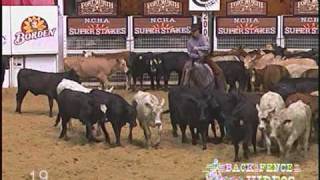 2009 NCHA Super Stakes  Metallic cat amp Beau Galyean [upl. by Heinrick419]