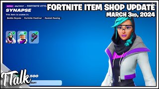 HORRIBLE SHOP BUT BIG GIVEAWAY Fortnite Item Shop March 3rd 2024 Fortnite Chapter 5 [upl. by Saixela]