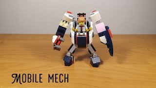 Lego 31088 alternate build Mobile mech [upl. by Kutzenco]