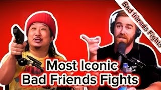 Bobby lee Andrew santino Bad friends clips most iconic fights [upl. by Hershel491]