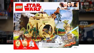 LEGO Star Wars 75208 YODAS HUT Review 2018 [upl. by Forta349]