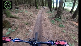 Dalbeattie Red Trail  mtb [upl. by Ahsito764]