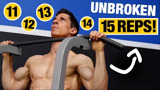 How to Do 15 PULLUPS OR MORE in a Row GUARANTEED [upl. by Sadler]