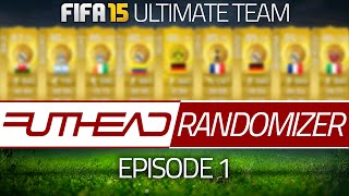 THE FUTHEAD RANDOMIZER 1  AWESOME OVERPOWERED HYBRID FIFA 15 ULTIMATE TEAM [upl. by Ecart661]