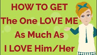 Get The One LOVE You As Much As You Love HimHer  Abraham Hicks [upl. by Targett576]