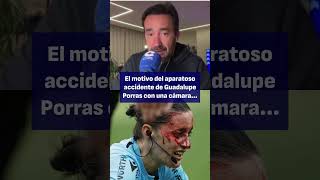 El motivo del accidente de Guadalupe Porras con una cámara  El Partidazo de COPE [upl. by Stanwood]