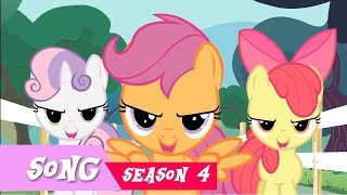 MLP FiM quotHearts Strong as Horsesquot song with Reprise HD wLyrics in Description [upl. by Anitsugua]