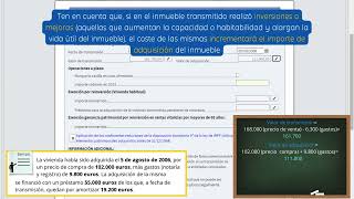 Renta 2023  Exención por reinversión en la compra de vivienda habitual [upl. by Aisitel271]