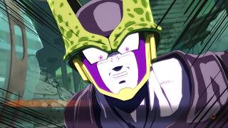 Dragon Ball FighterZ  Android 21 Eats Nappa amp Kills Cell [upl. by Grannias]