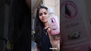 jegathees meena hair oil review in Tamil thank u so much meena sis❤ [upl. by Eilyk]