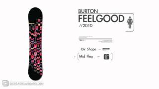 Burton Feelgood 2010 Snowboard Review [upl. by Remled]