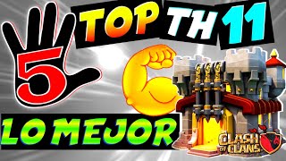 ARRASA💥 CON LOS MEJORES EJÉRCITOS TH11 TÚ MEJOR ATAQUE PARA GUERRA  AYUNTAMIENTO 11 CLASH OF CLANS [upl. by Idnym]