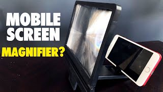 Magna Vision Review Mobile Device Screen Enlarger [upl. by Alletniuq]