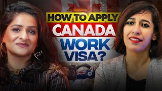 How To Apply Canada Work Visa  How Can I Get A Work Visa For Canada  Canada Immigration 2024 [upl. by Haldes]