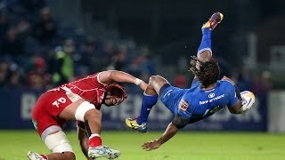 Leinster v Scarlets First Half Highlights 30th Nov 2013 [upl. by Akienat]