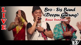 Basa Sundari  Bro Sis Band Deepu Gurung Live in Japan 2018 [upl. by Cad]