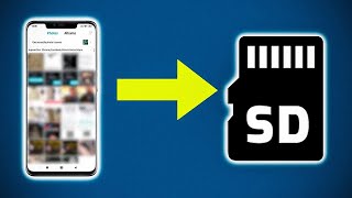 Comment DÉPLACER ses PHOTOS vers sa CARTE SD en 2 min [upl. by Alikat]