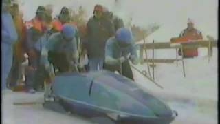 1984 Winter Olympics  Twoman Bobsled 2nd run  Part 2 [upl. by Hanid]