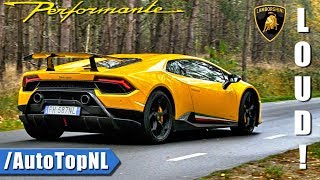 Lamborghini Huracan Performante LOOKS SOUND amp DRIVE by AutoTopNL [upl. by Retsae809]