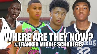 WHERE ARE THEY NOW 1 Ranked Middle School Hoopers [upl. by Dnomyar]