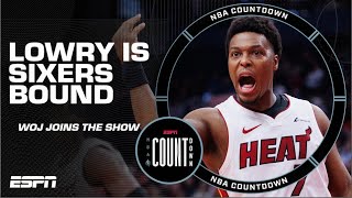 Woj details Kyle Lowry’s DREAM COME TRUE in 76ers move  NBA Countdown [upl. by Docila643]