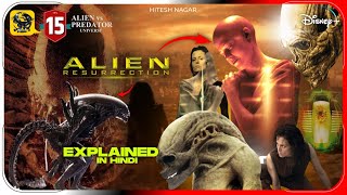 Alien Resurrection 1997 Film Explained In Hindi  Disney Hotstar Movies In हिंदी  Hitesh Nagar [upl. by Yvad981]