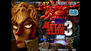 2000 60fps Metal Slug 3 5469180pts Eri Hardest Nomiss ALL [upl. by Aititel972]