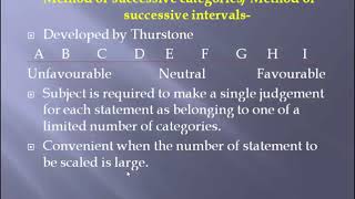 Psychometrics 8 SCALING PART 1 Psychological scaling [upl. by Carina957]