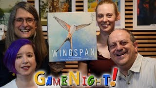 Wingspan  GameNight Se7 Ep11 How to Play and Playthrough [upl. by Are]