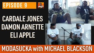 Cardale Jones Damon Arnette Eli Apple  MODASUCKA podcast with Michael Blackson  NFL Draft  Ep 9 [upl. by Alliuqahs122]