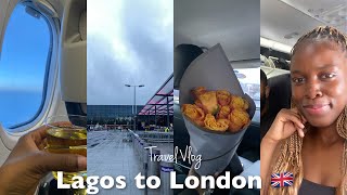 Travel with me to the UK  Travel Vlog  Lagos🇳🇬 to London 🇬🇧 [upl. by Munmro]