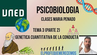 Psicobiologia UNED TEMA 3  parte 2 Maria Penado [upl. by Ecineg]