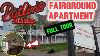 Butlins FAIRGROUND APARTMENT  Full Tour 2024  Detailed look inside  Skegness 😁 [upl. by Yrtnej]