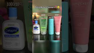 Rating My Face Cleansers [upl. by Corty]