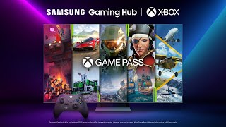 New Xbox Gamepass On Samsung S95B TV Review NO CONSOLE REQUIRED [upl. by Nojel]