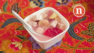 Nyonya Coconut Milk Dessert  Bo Bo Cha Cha  Bubur Cha Cha  摩摩喳喳 Nyonya Cooking [upl. by Anauqed]