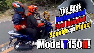 Euro Model T 150 FI Ride Review The Best Budget Fuel Injected Scooter sa Pinas [upl. by Diarmid]