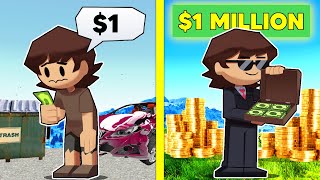 I Became A MILLIONAIRE With ONE DOLLAR In GTA 5 [upl. by Marjana]